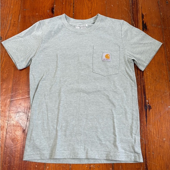 Carhartt Kids Light Green Adventure Graphic T-Shirt Size Small 8-10 - Picture 3 of 4